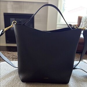 Cuyana Linea Bucket Bag with Adjustable Strap